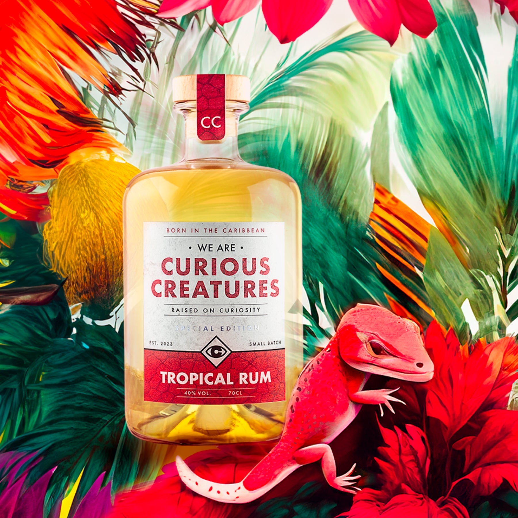We are Curious Creatures Tropical Rum 70cl 40% ABV