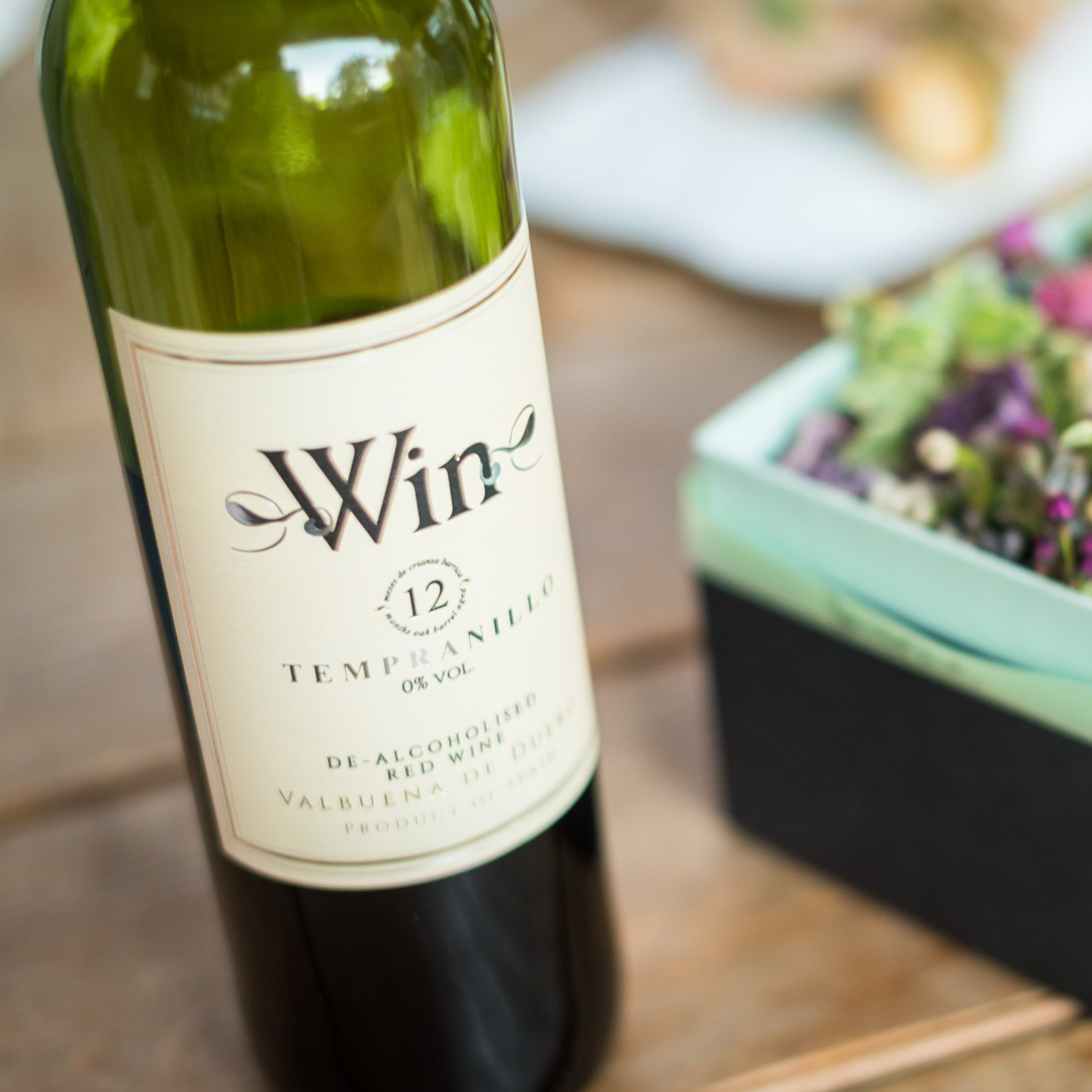 Win Tempranillo 12 Months Aged Organic De-Alcoholised Red Wine 75cl 0% ABV