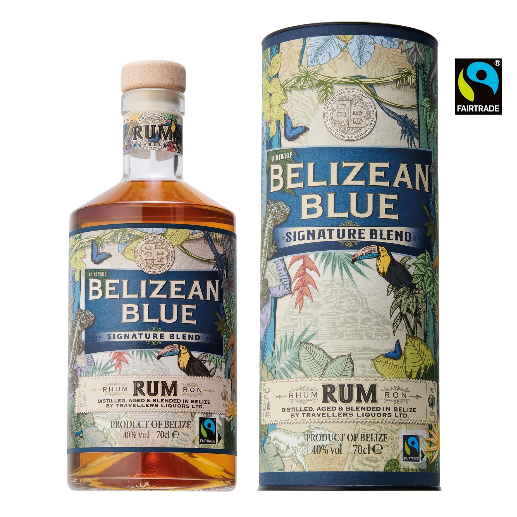 Belizean Blue Rum – Signature Blend Aged up to 7 Years