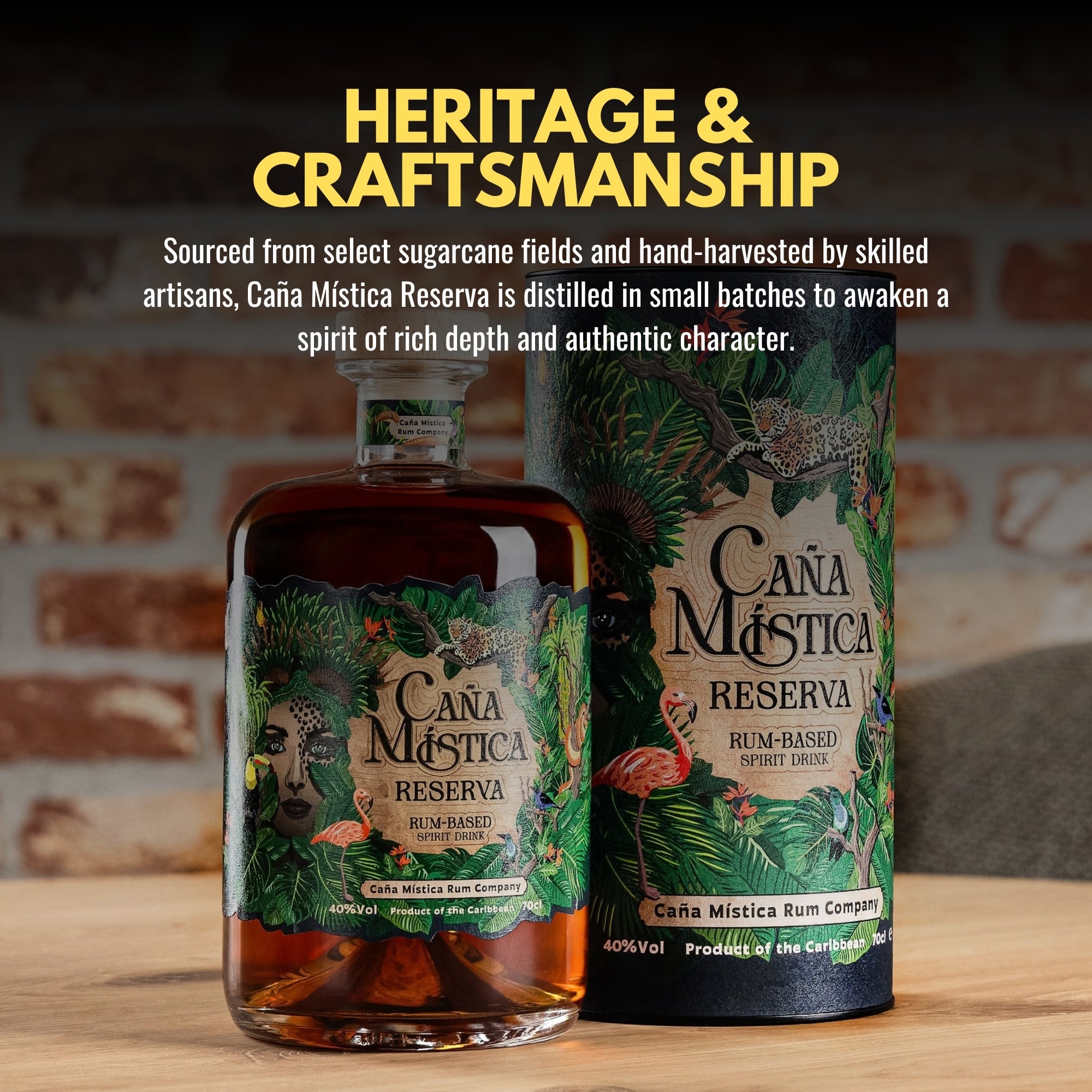 Caña Mística Reserva Premium Rum-Based Spirit Drink