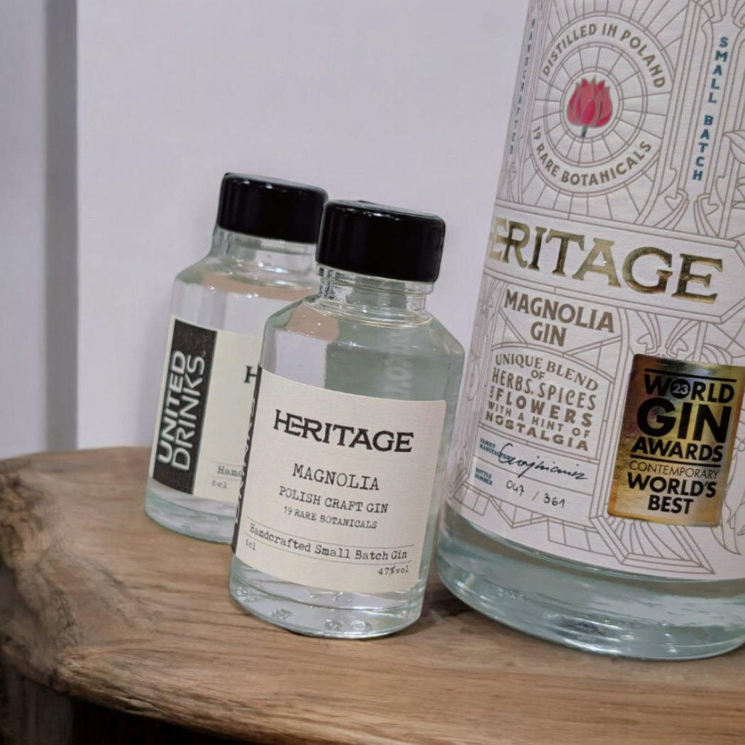 Heritage Magnolia Gin Miniature 5cl 47% ABV