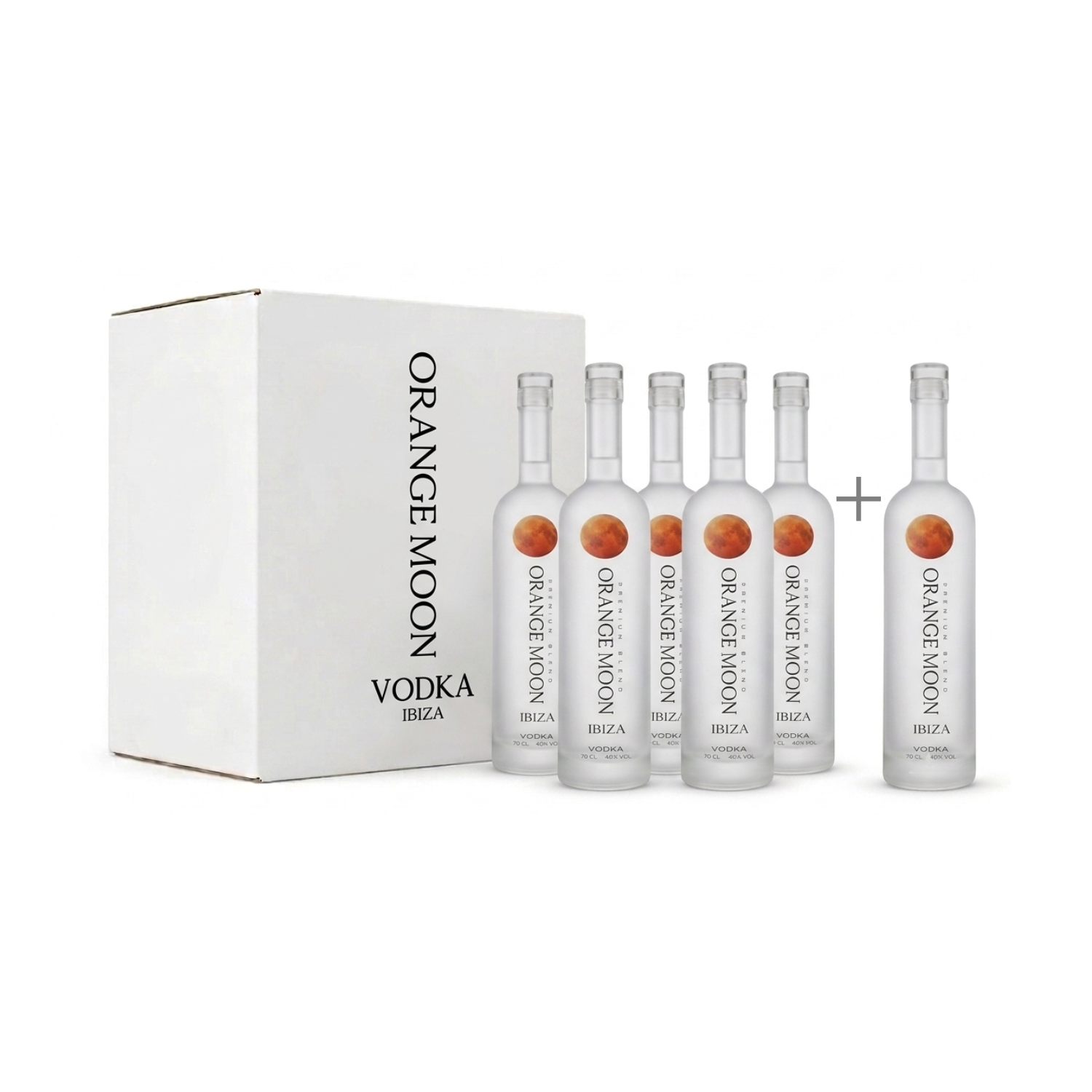 Orange Moon Ibiza Vodka — 5+1 Case Deal