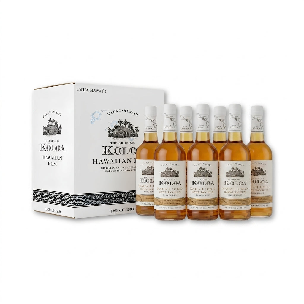 Kōloa Kaua'i Gold Hawaiian Rum — Case Deal