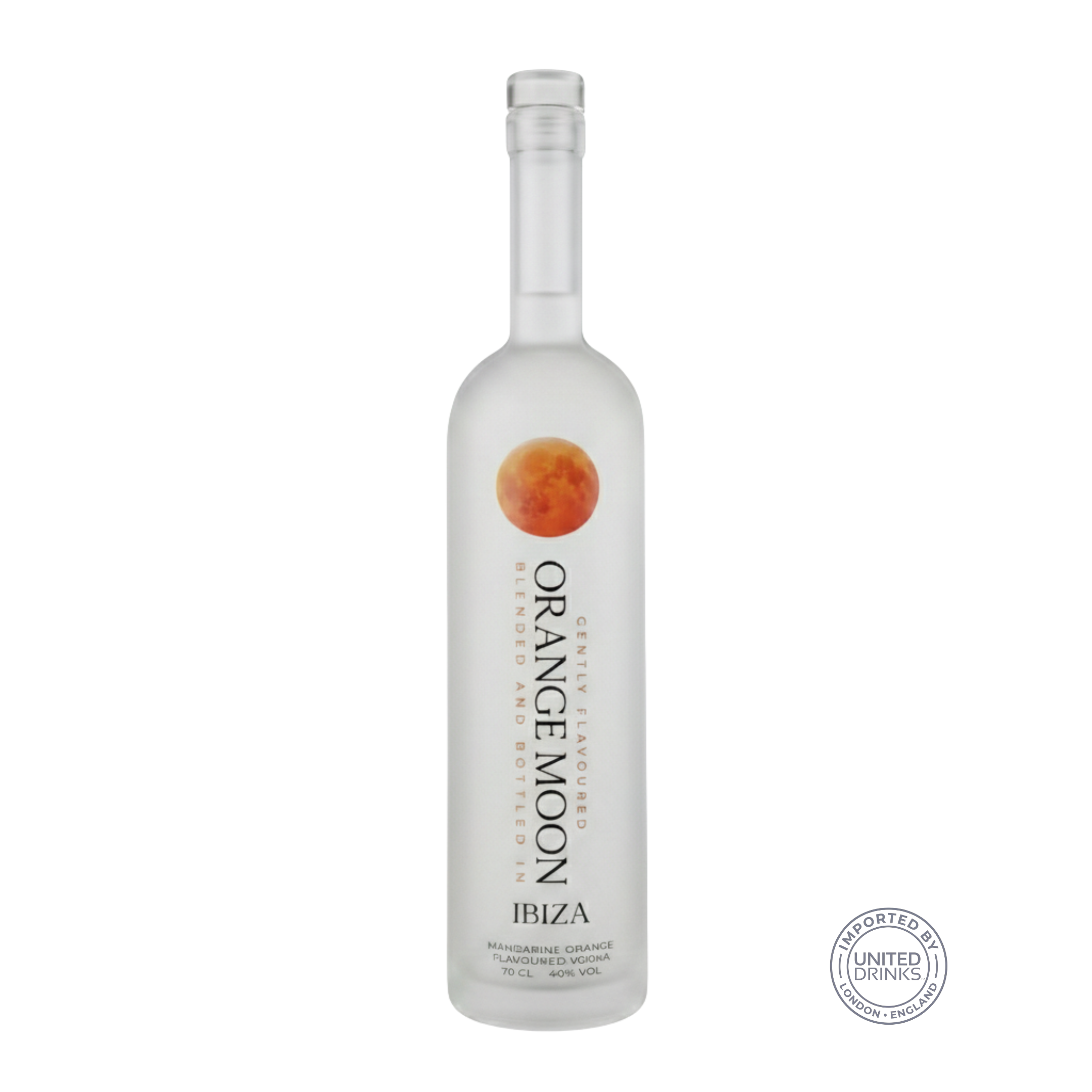 Orange Moon Ibiza Mandarin Orange Flavoured Vodka 70cl 40% ABV