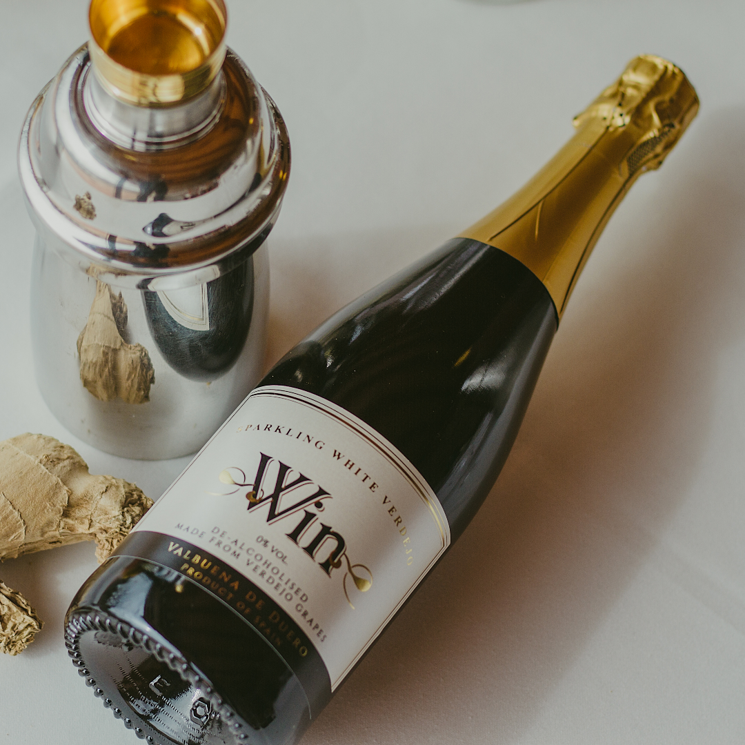 Win White Sparkling Organic De-Alcoholised Wine 75cl 0% ABV