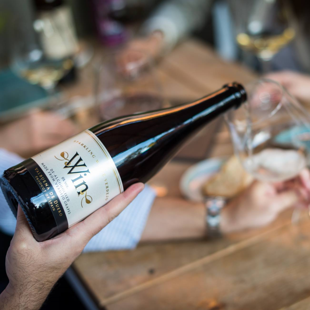 Win White Sparkling Organic De-Alcoholised Wine 75cl 0% ABV
