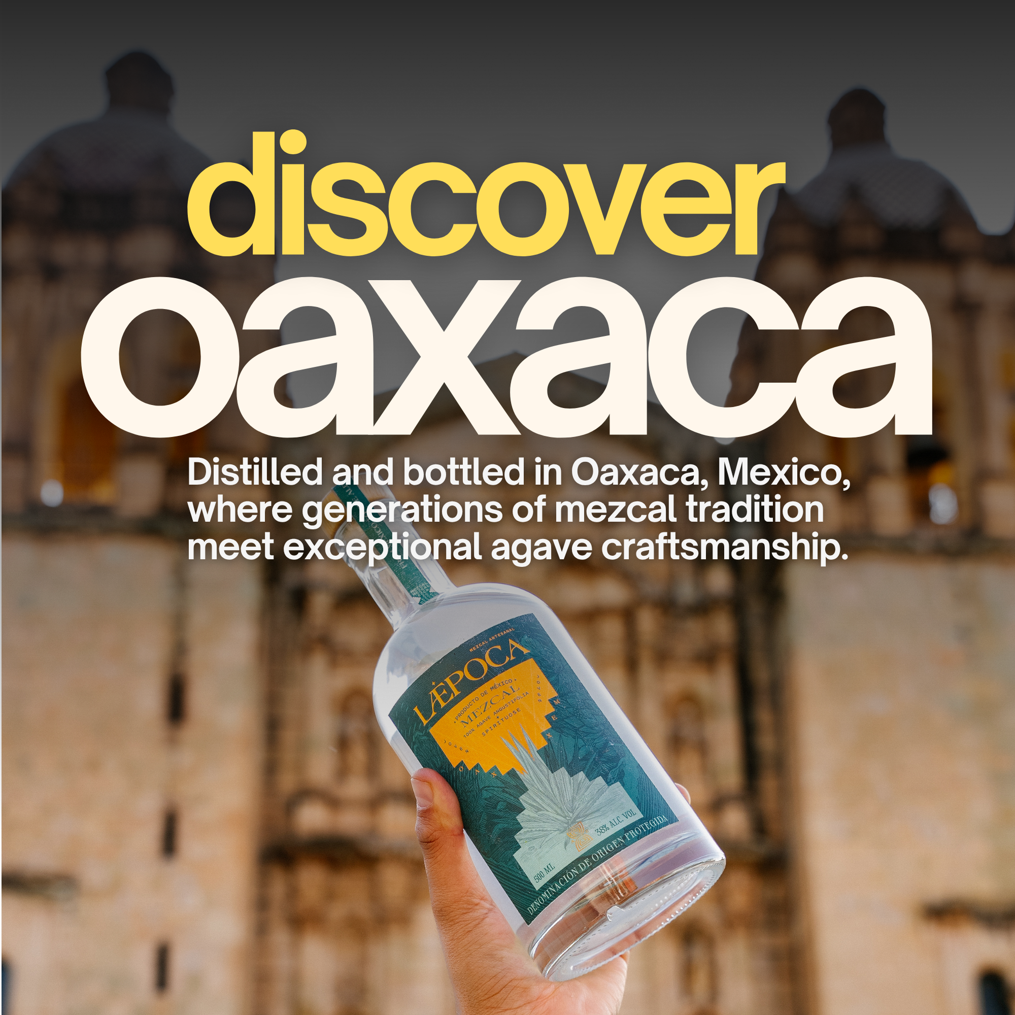 LÆPOCA Mezcal Espadin Joven Artesanal 500ml