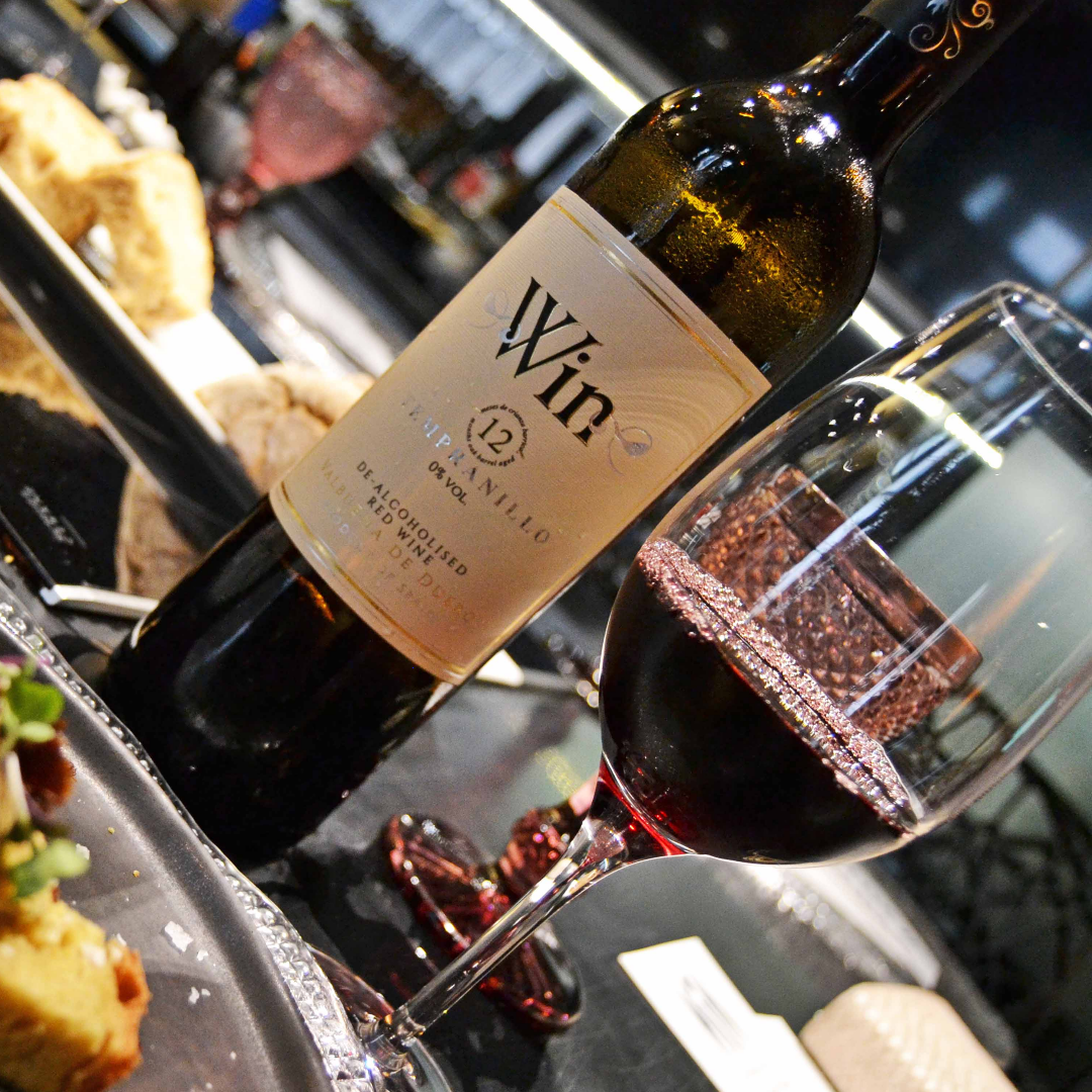 Win Tempranillo 12 Months Aged Organic De-Alcoholised Red Wine 75cl 0% ABV