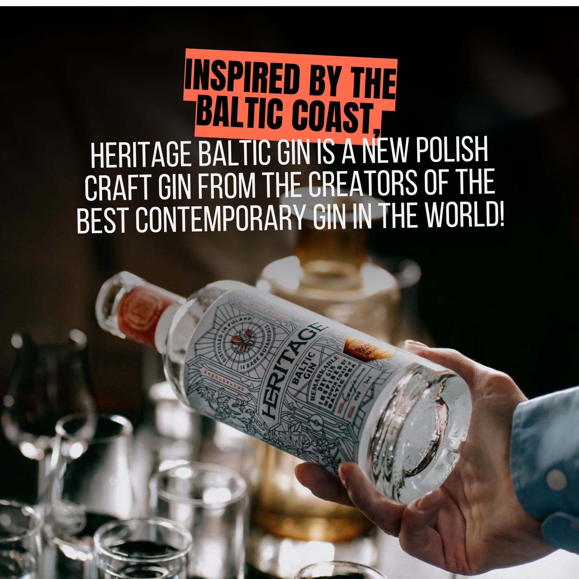 Heritage Baltic Gin 50cl 45% ABV