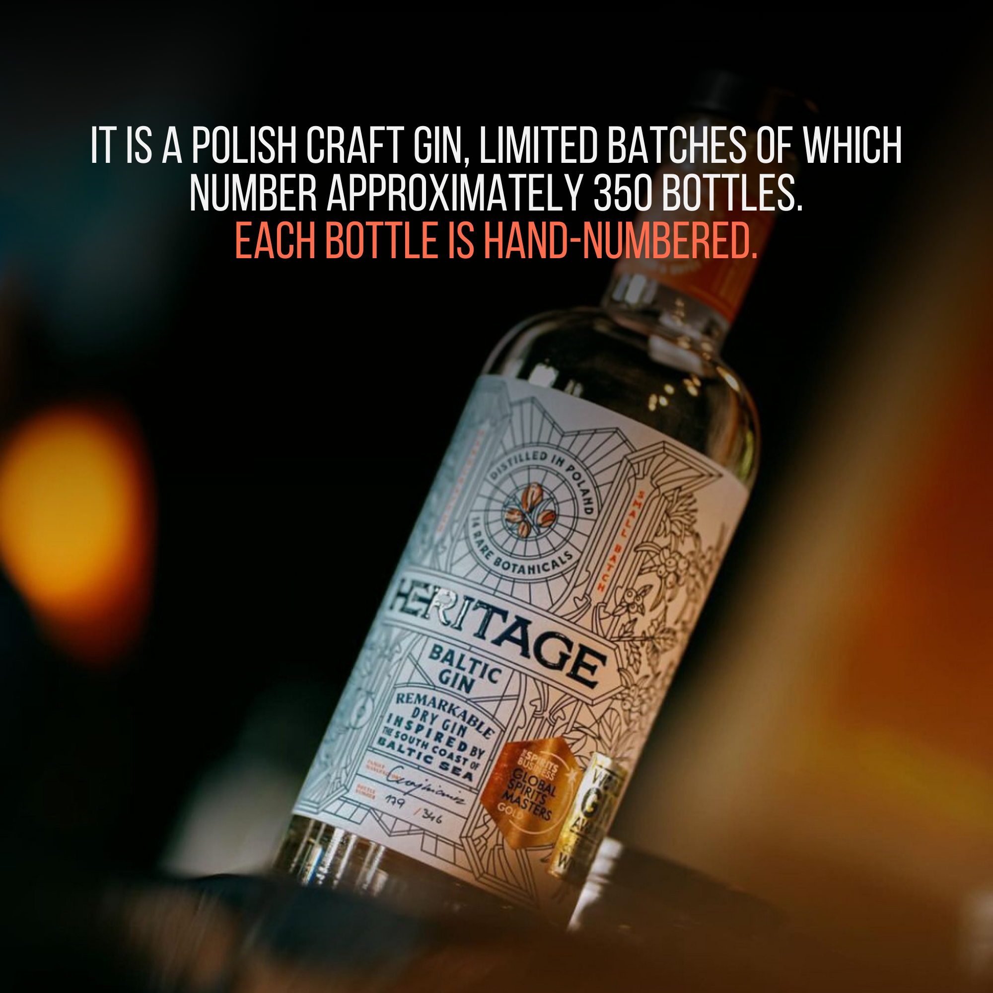 Heritage Baltic Gin 50cl 45% ABV