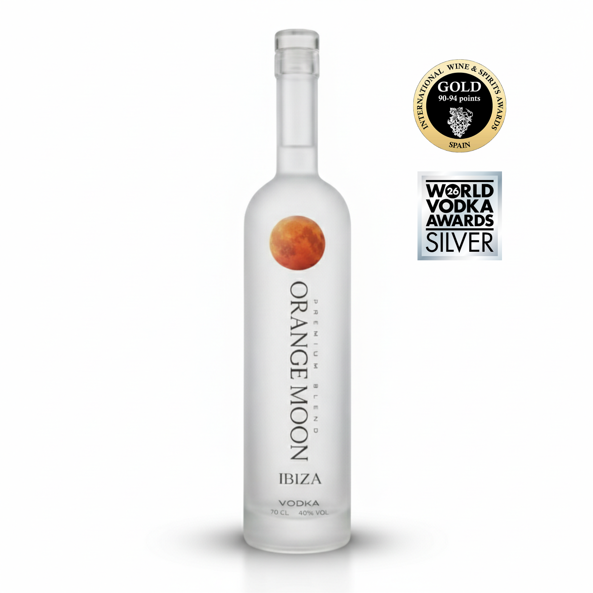 Orange Moon Straight & Flavoured Vodka — 5+1 Mix Case Deal
