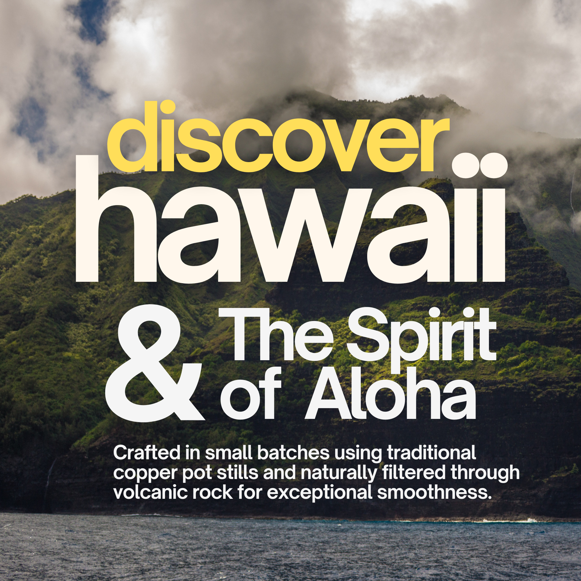 Kōloa Kaua'i White Rum 70cl 40% ABV