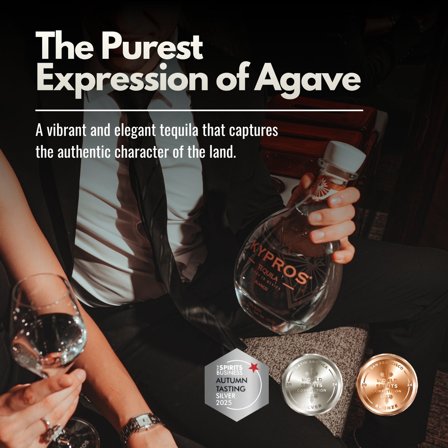 Kypros Blanco 100% Agave Tequila — Kosher Certified