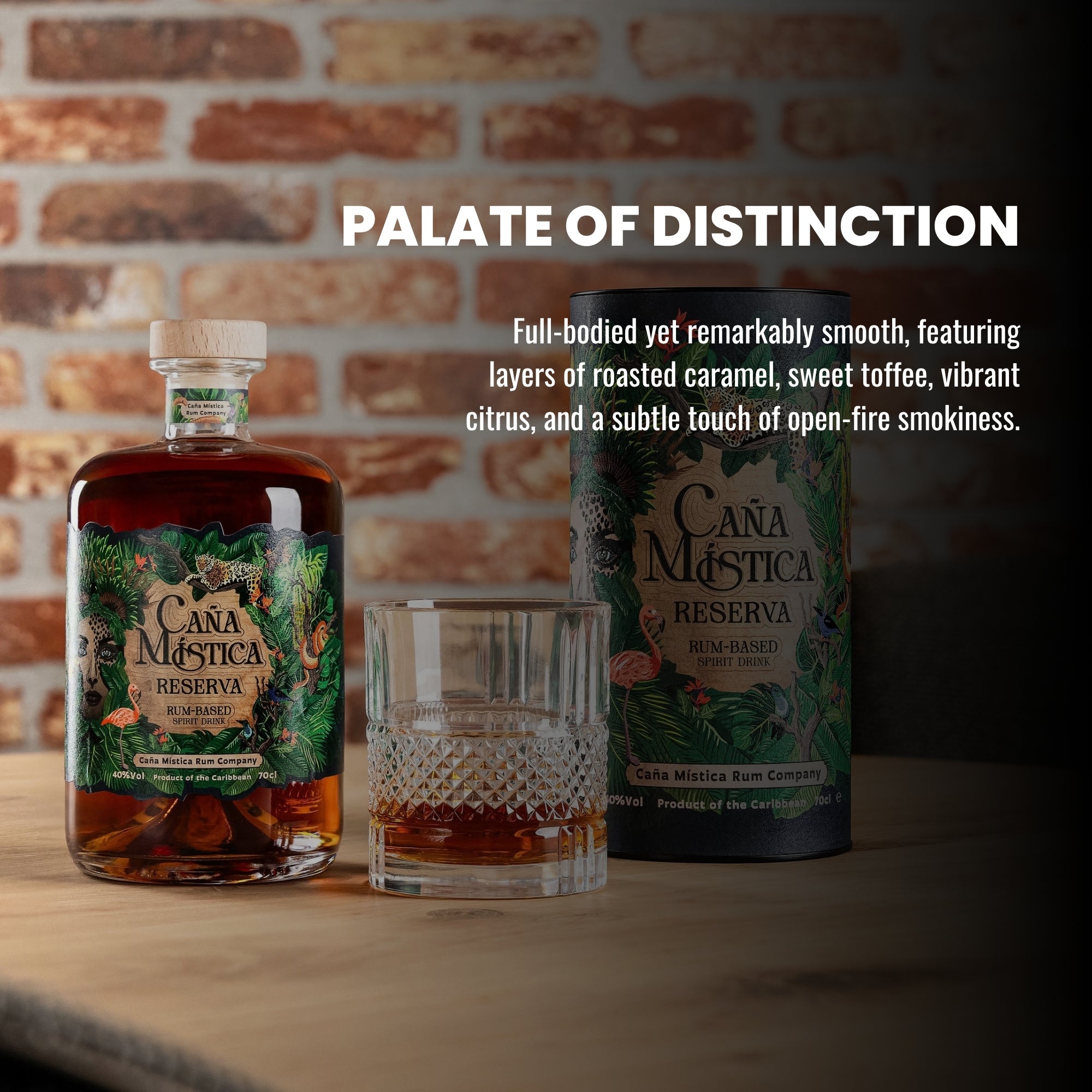 Caña Mística Reserva Premium Rum-Based Spirit Drink
