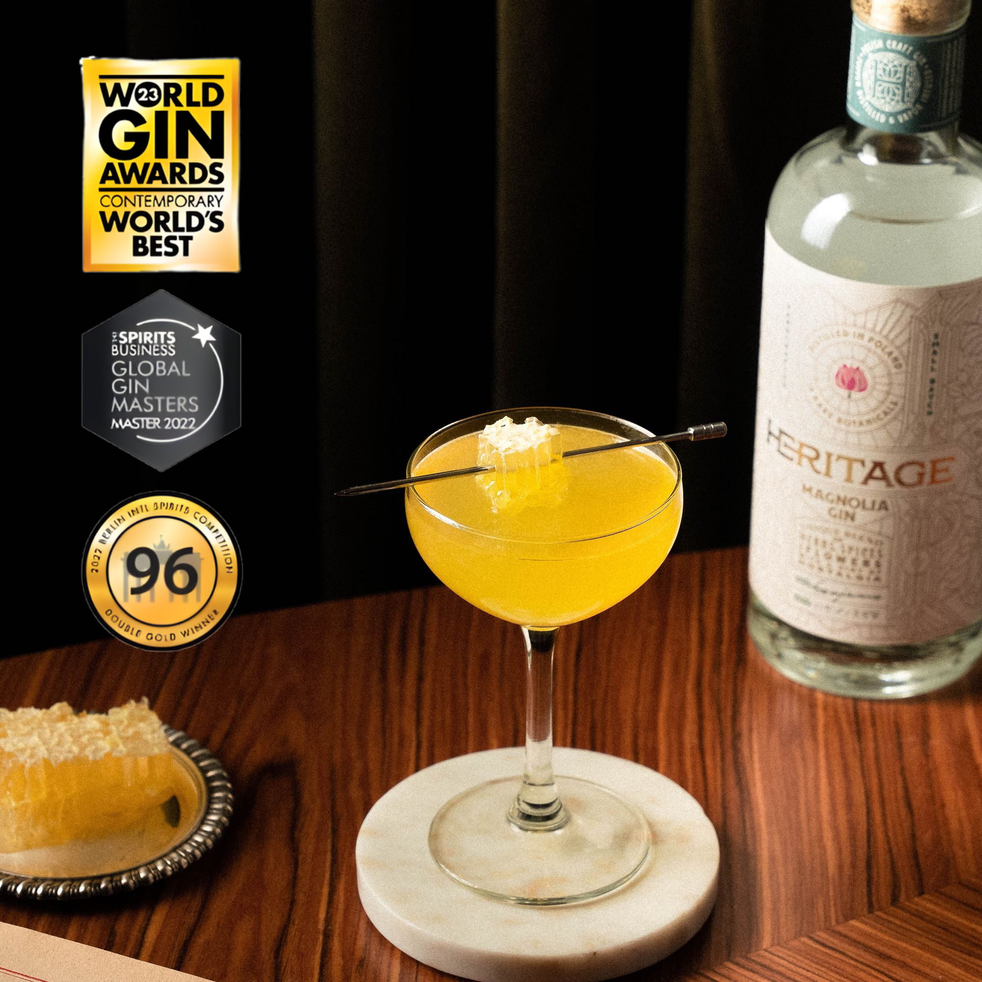 Heritage Magnolia Gin 50cl 47% ABV