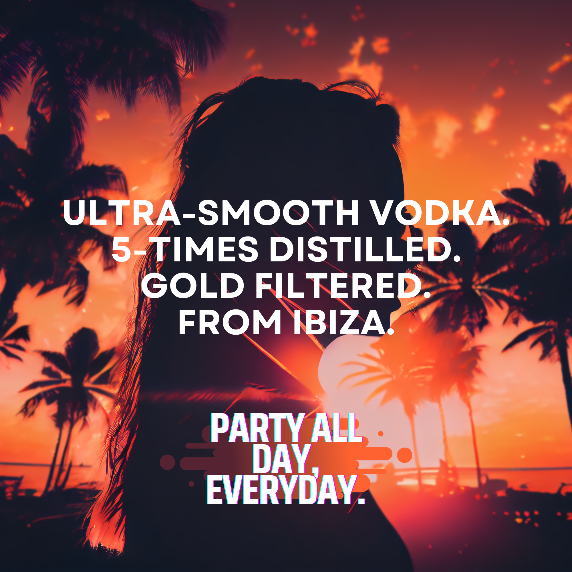 Orange Moon Ibiza Vodka 70cl 40% ABV