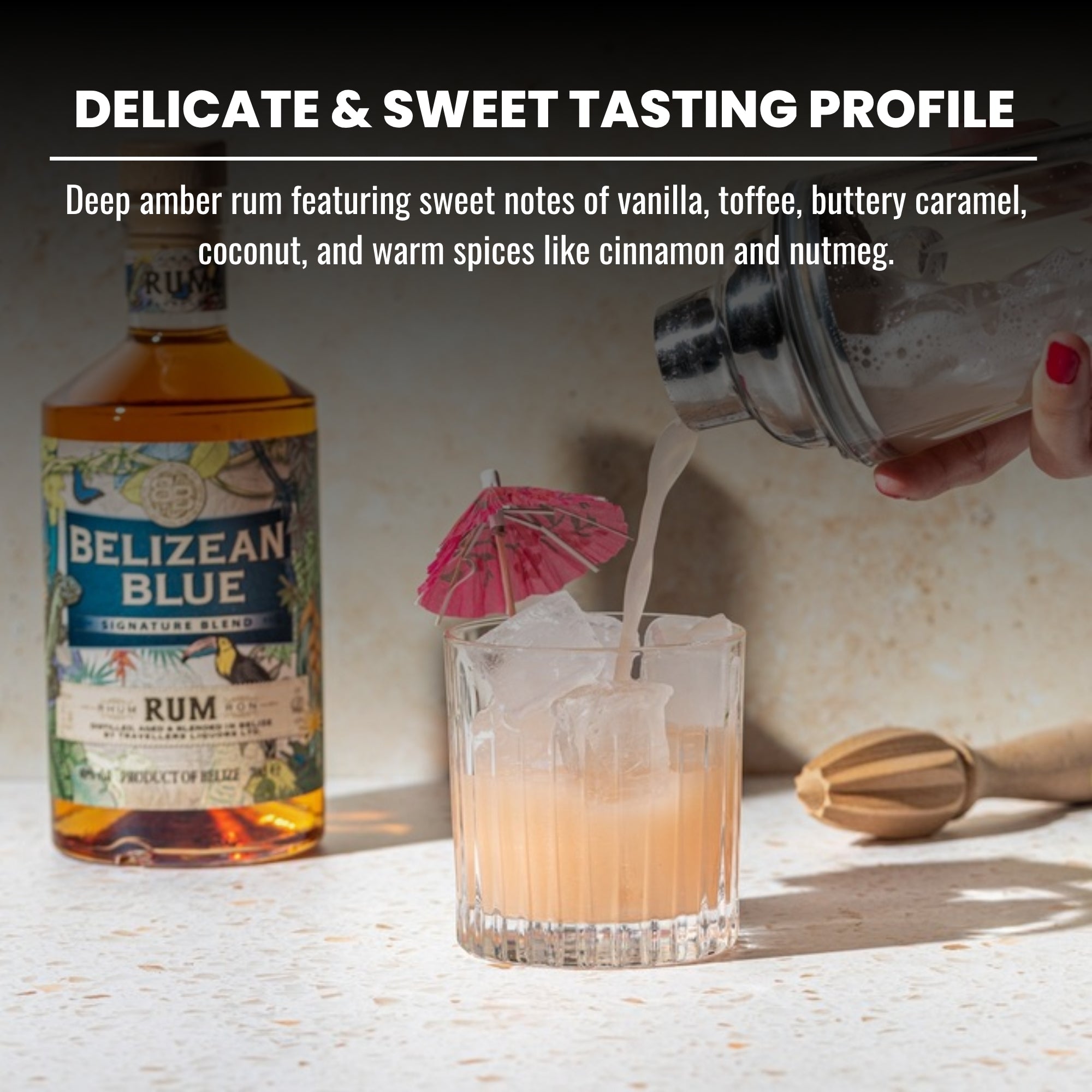 Belizean Blue Rum – Signature Blend Aged up to 7 Years