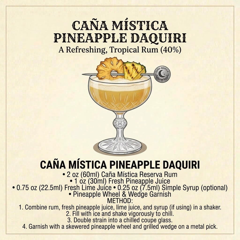 Caña Mística Reserva Premium Rum-Based Spirit Drink