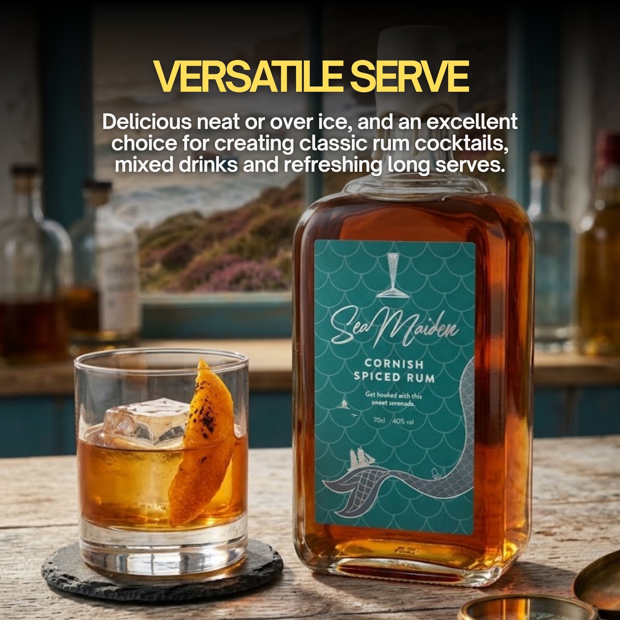 Sea Maiden Cornish Spiced Rum