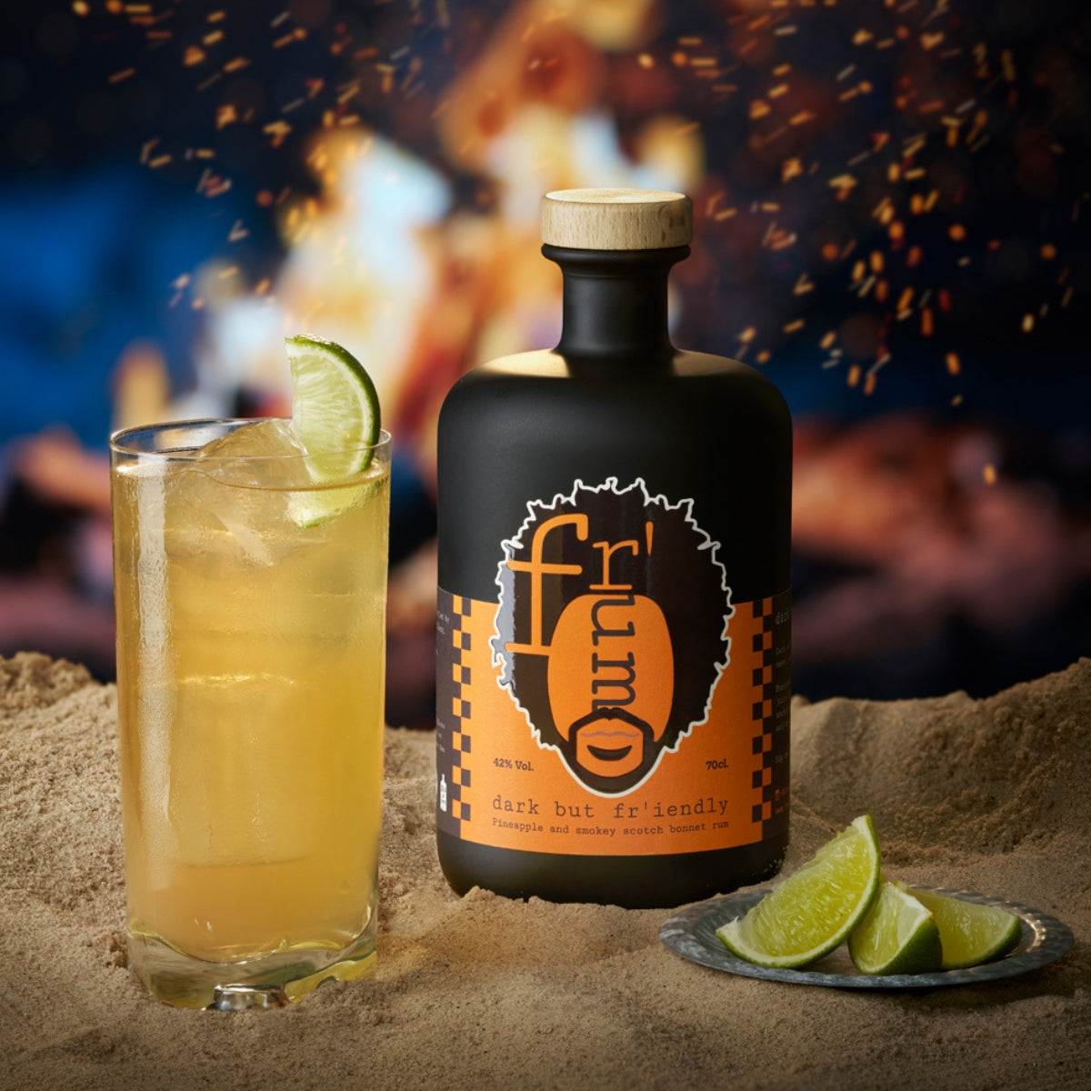 Fr'um Pineapple & Smokey Spiced Rum 70cl 42% ABV