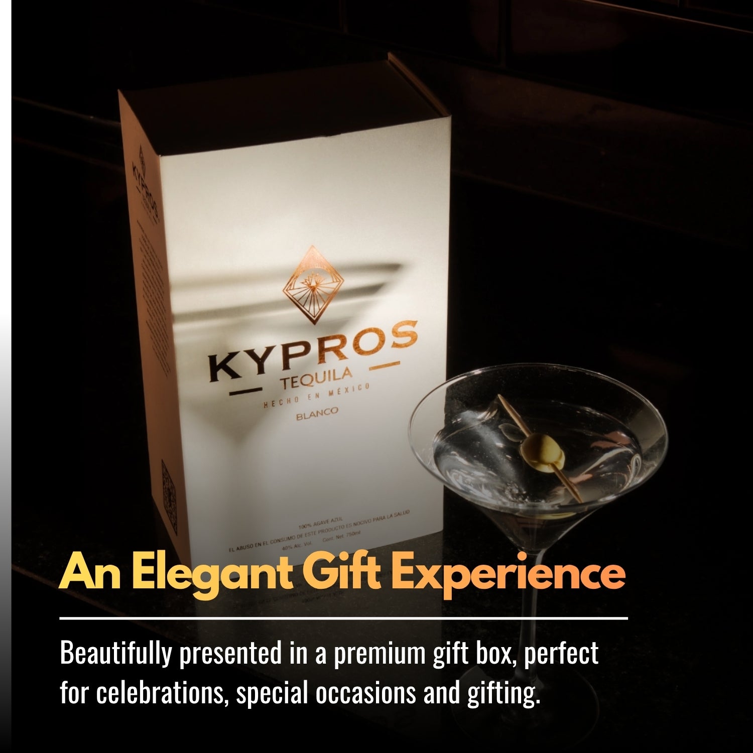 Kypros Blanco 100% Agave Tequila — Kosher Certified