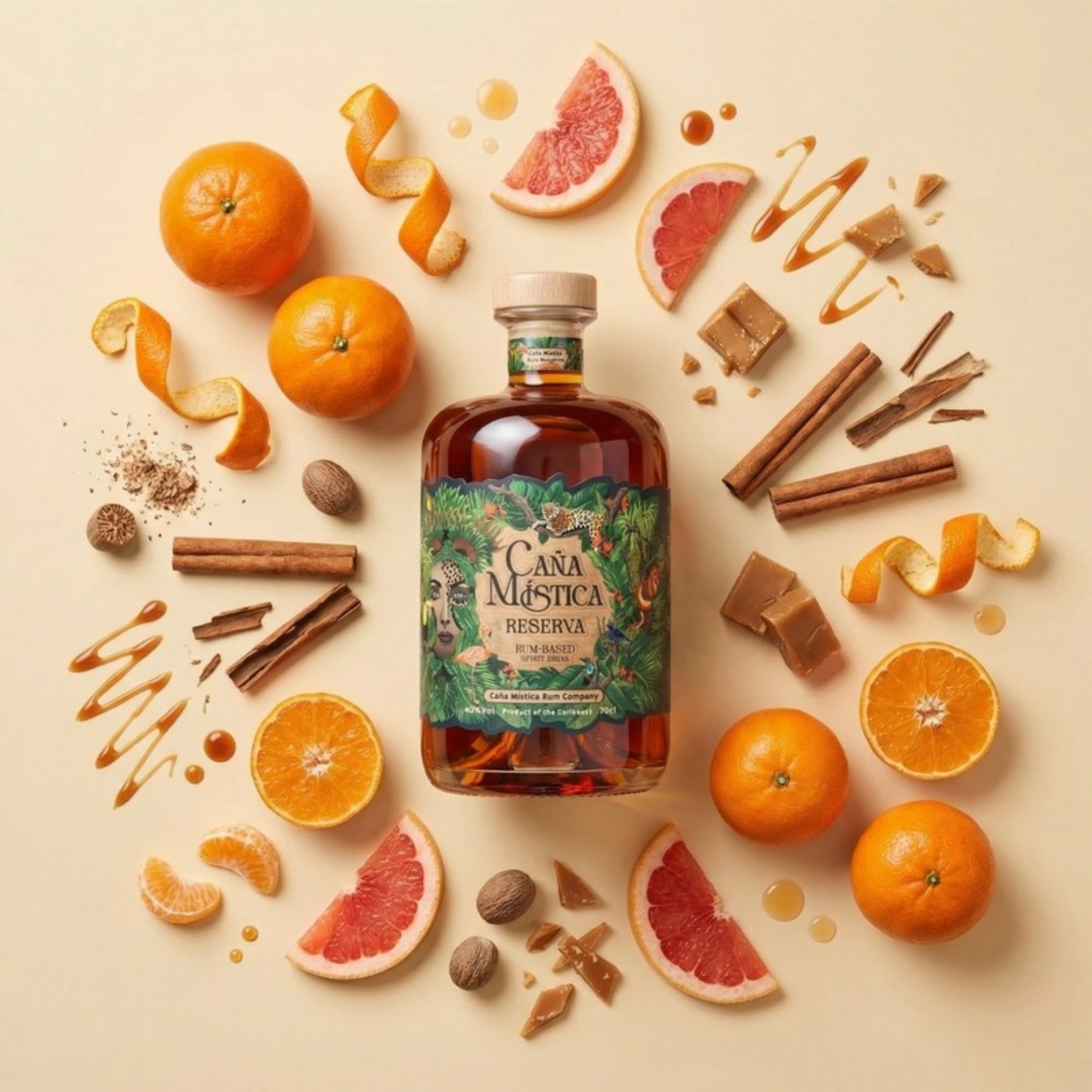Caña Mística Reserva Premium Rum-Based Spirit Drink