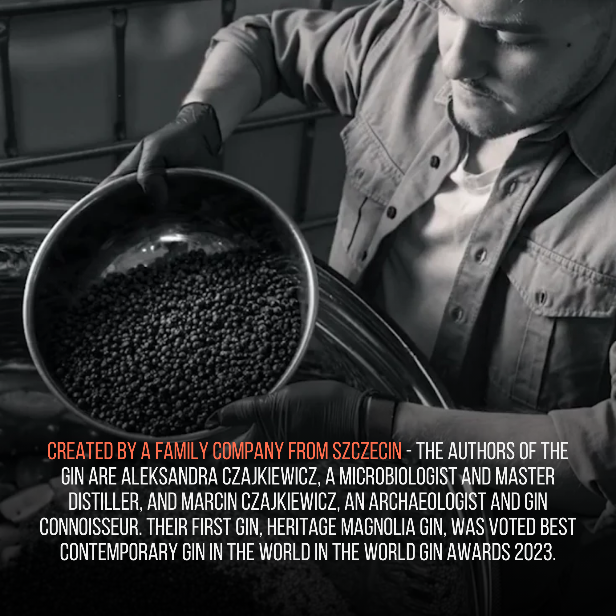 Heritage Magnolia Gin 50cl 47% ABV