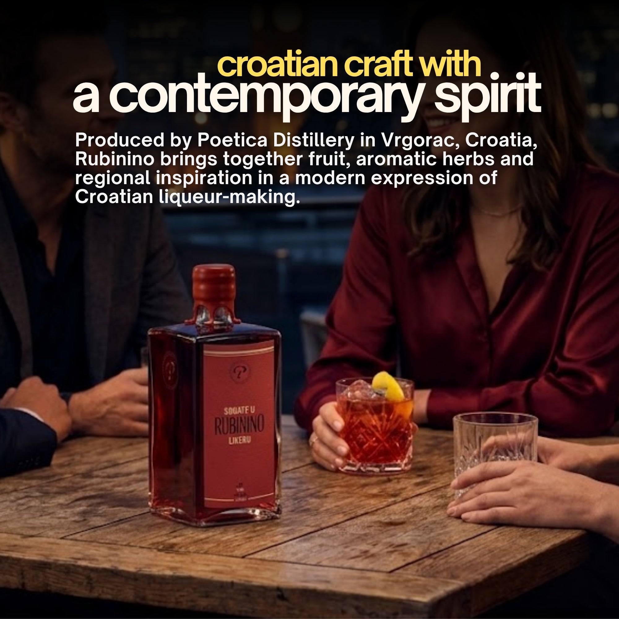 Poetica Rubinino Fruit and Herbal Liqueur