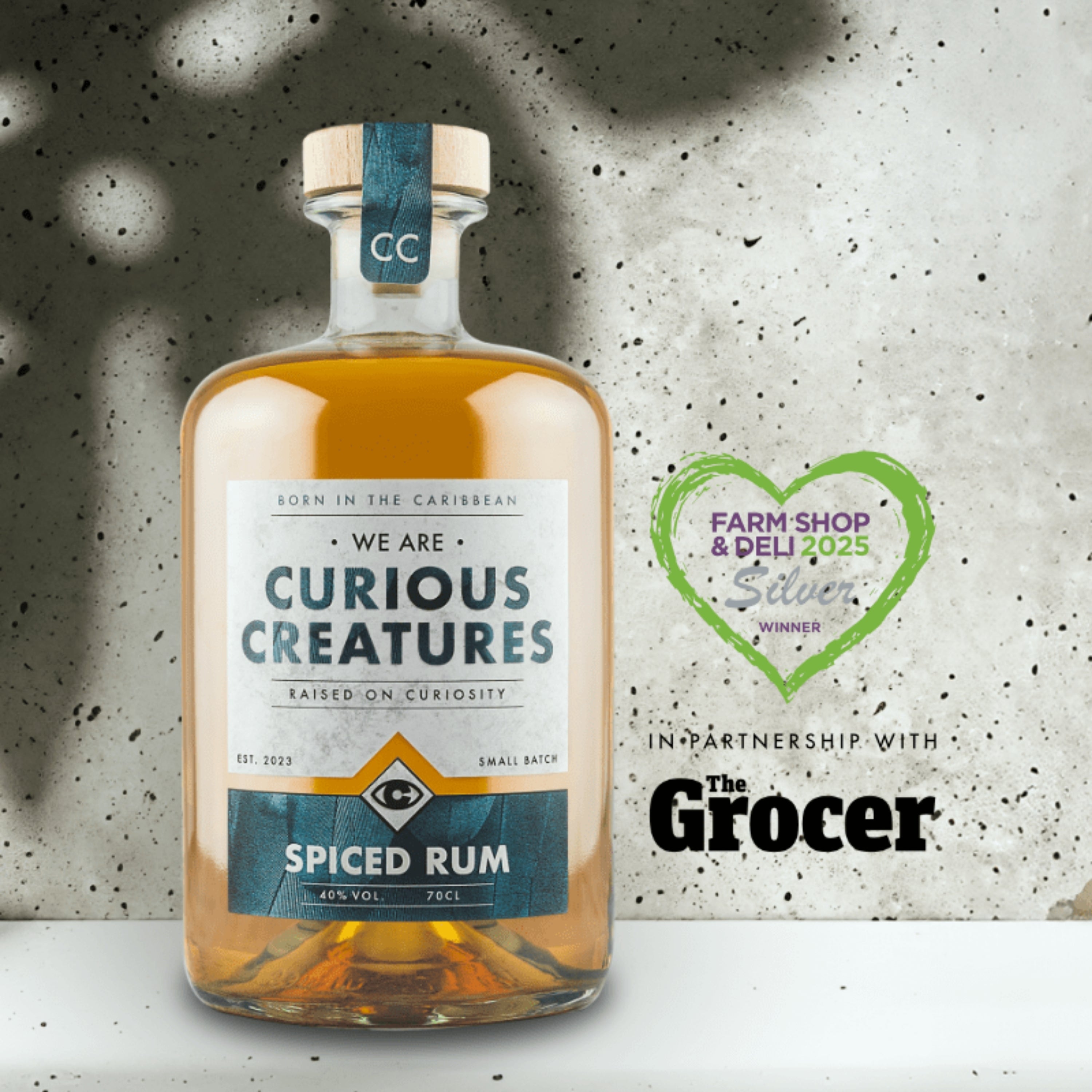 We are Curious Creatures Spiced Rum 70cl 40% ABV