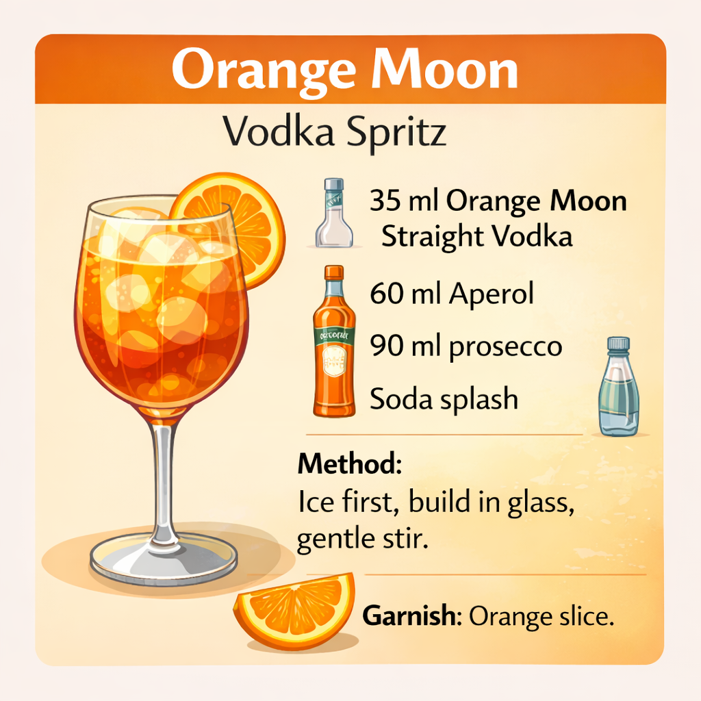 Orange Moon Ibiza Vodka 70cl 40% ABV