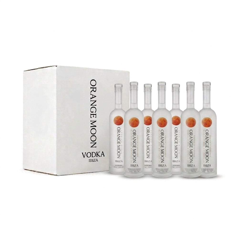 Orange Moon Straight & Flavoured Vodka — Mix Case Deal