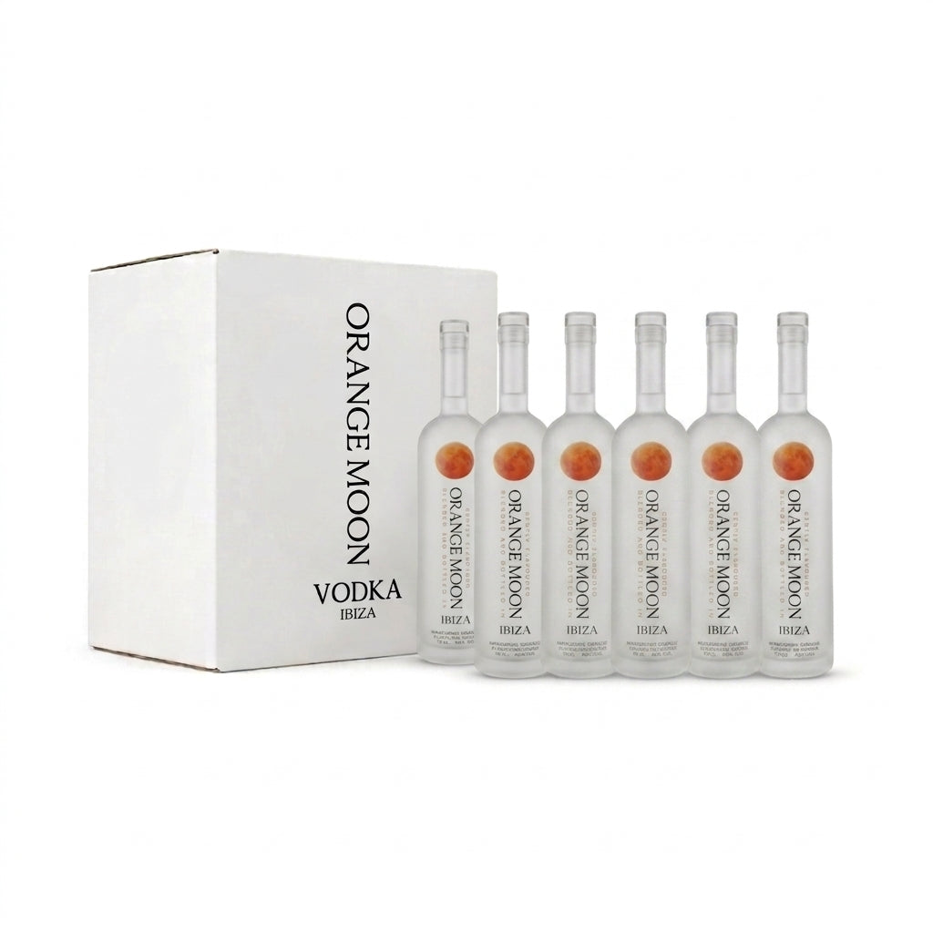 Orange Moon Ibiza Mandarin Flavoured Vodka — Case Deal