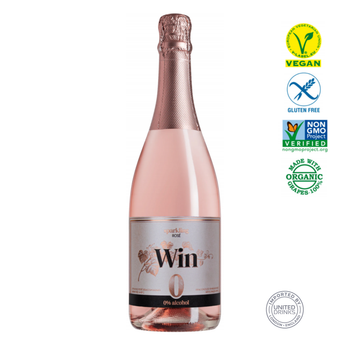 Win Rosé Sparkling Organic De-Alcoholised Wine