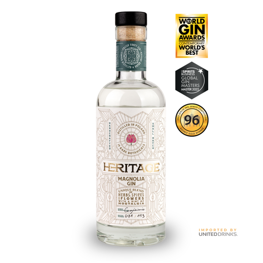 Heritage Magnolia Gin 50cl 47% ABV