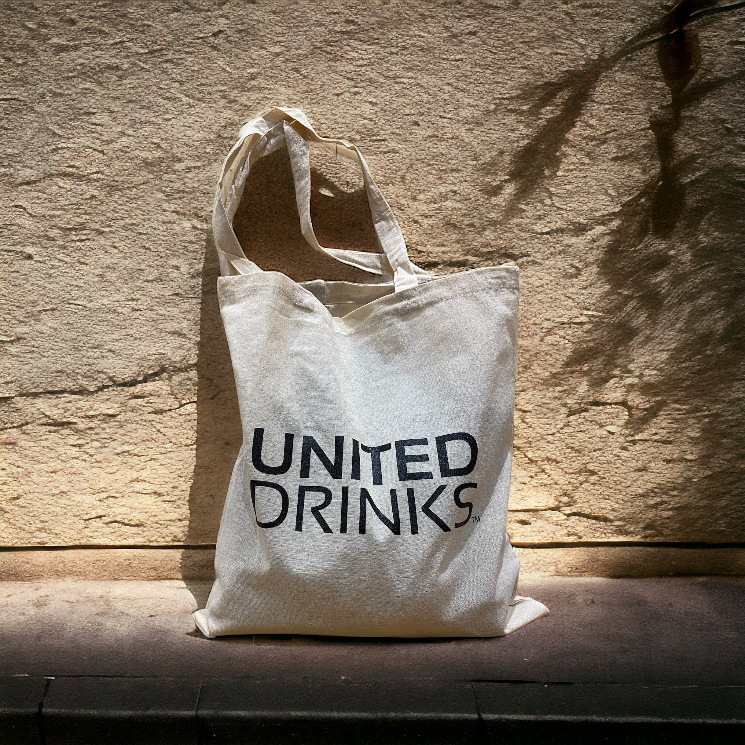100% Natural Cotton United Drinks Shopping Tote Bag (140gsm)