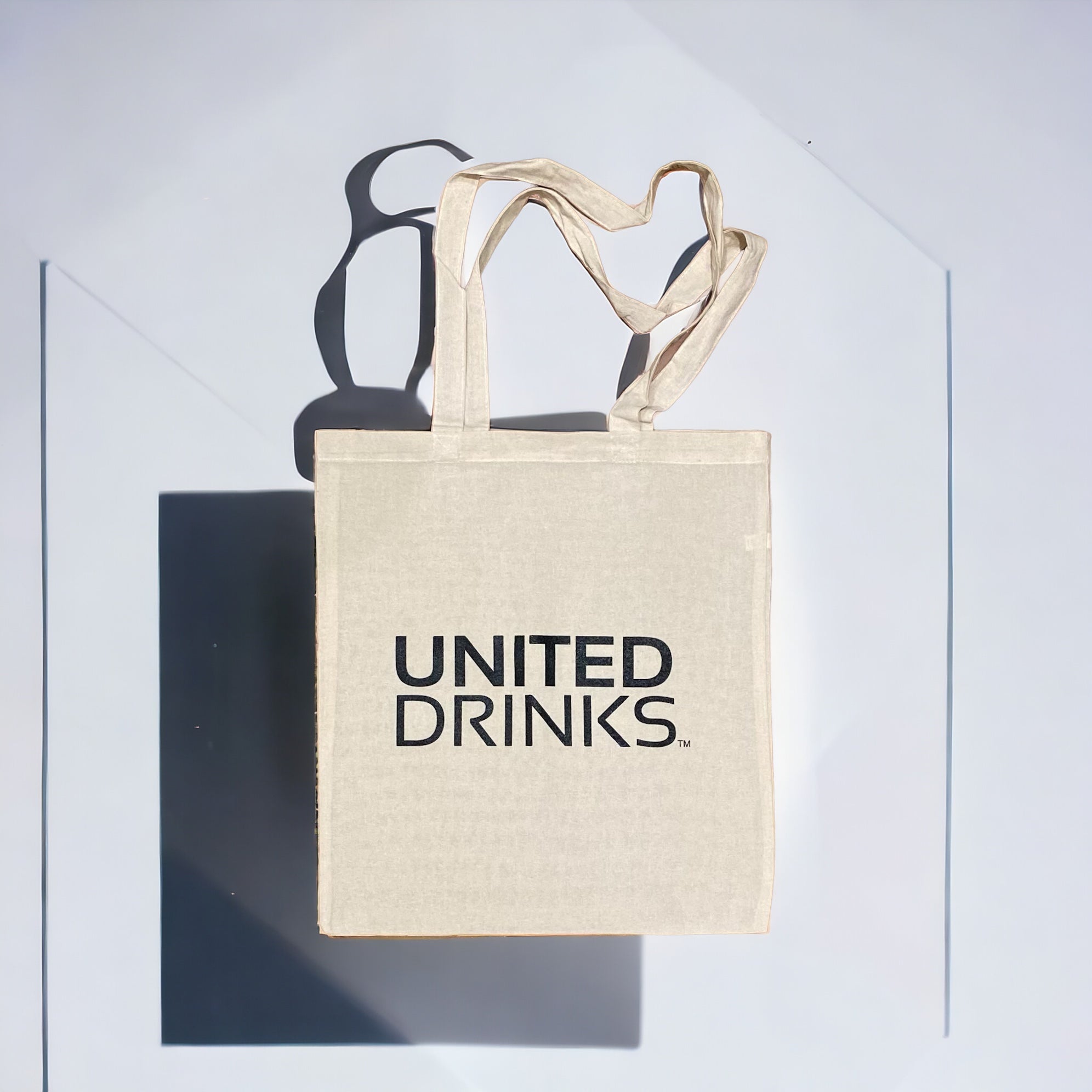 100% Natural Cotton United Drinks Shopping Tote Bag (140gsm)