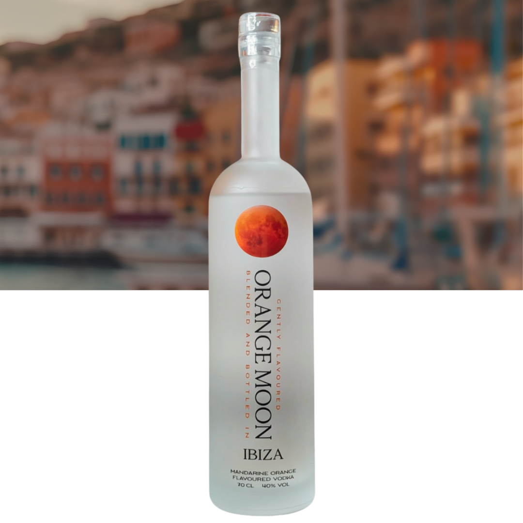 Orange Moon Ibiza Mandarin Orange Flavoured Vodka 70cl 40% ABV