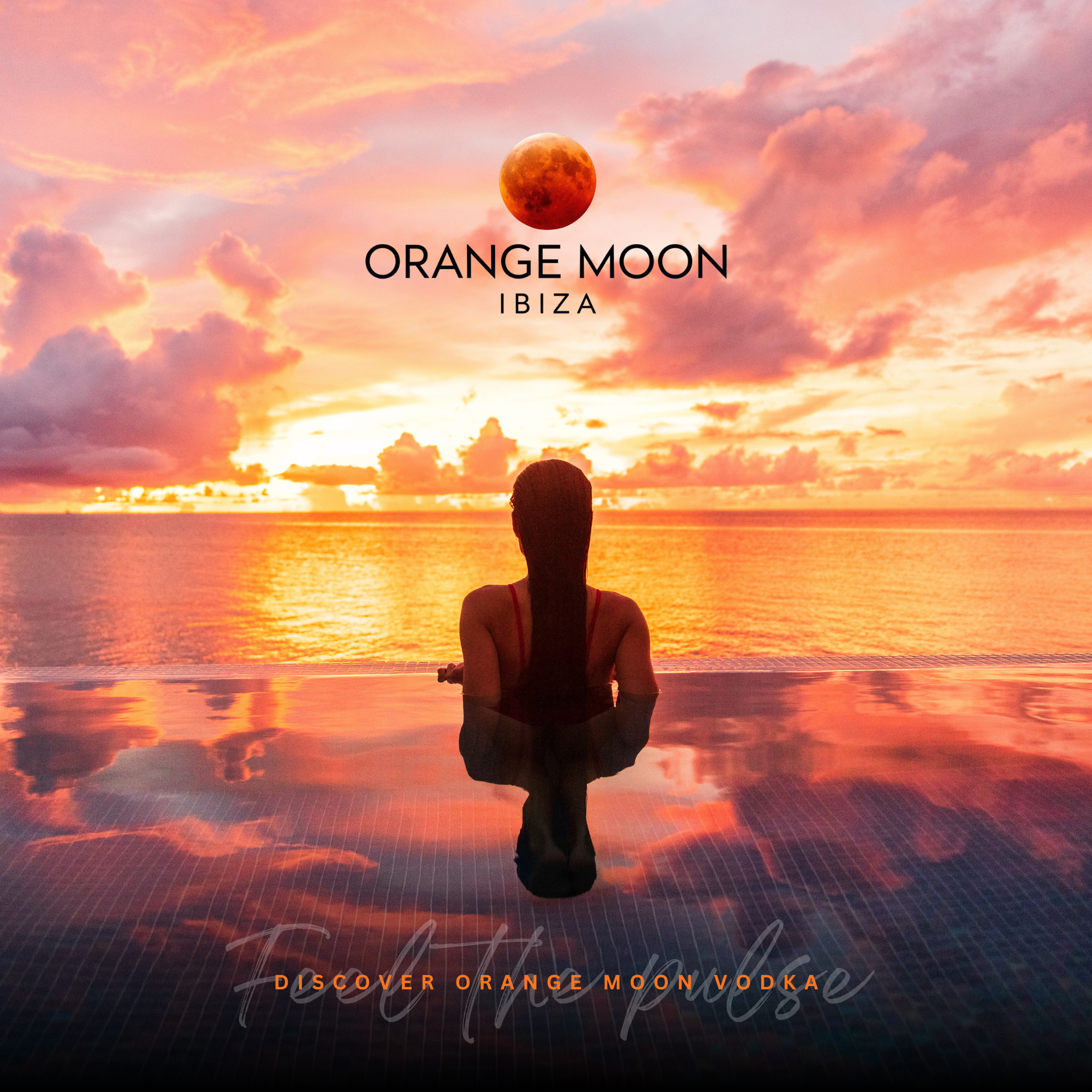 Orange Moon Ibiza Mandarin Orange Flavoured Vodka 70cl 40% ABV