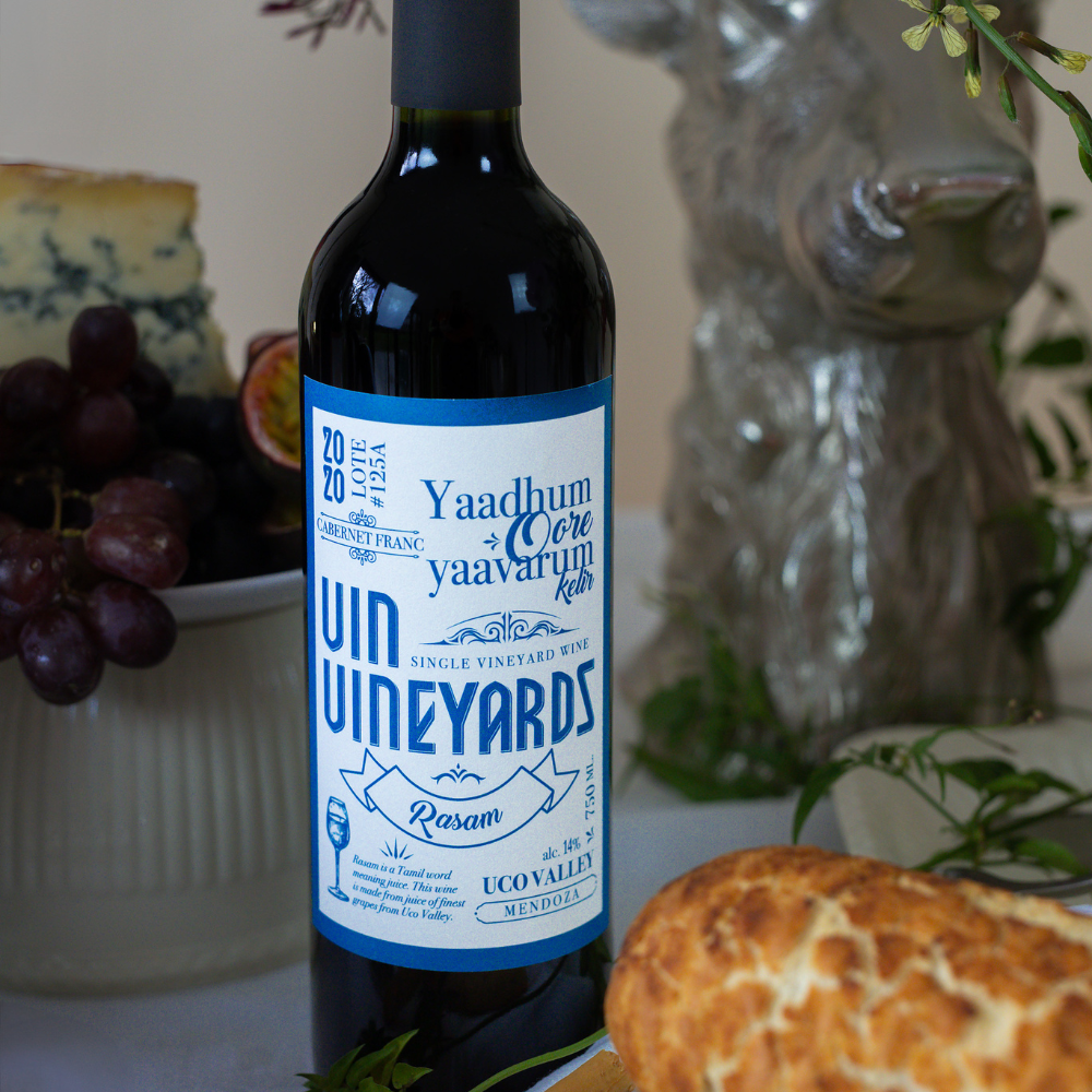 Rasam Cabernet Franc Red Wine 2020 75cl 14% ABV