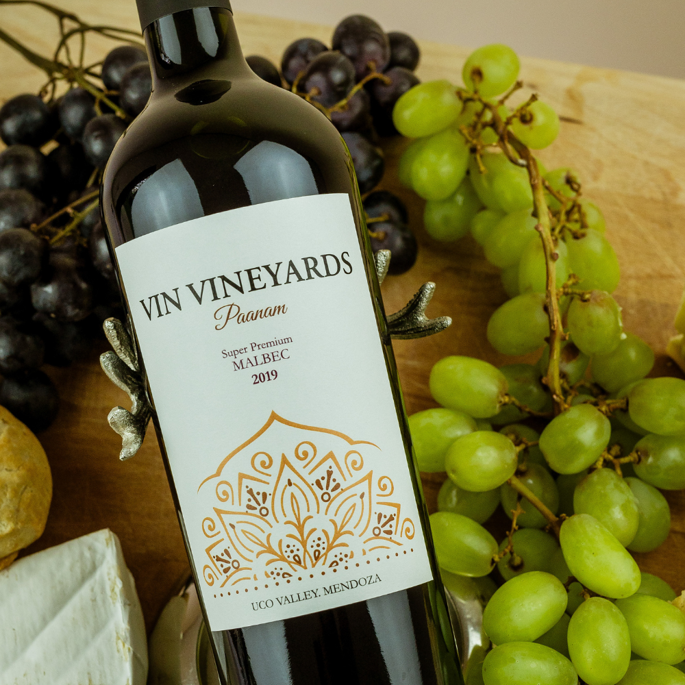 Paanam Premium Malbec Red Wine 2019 75cl 15% ABV