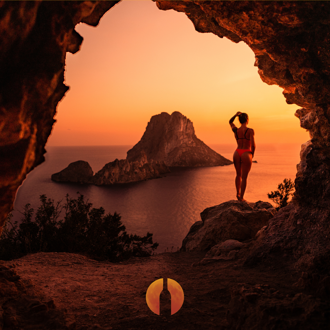 Orange Moon Ibiza Mandarin Orange Flavoured Vodka 70cl 40% ABV