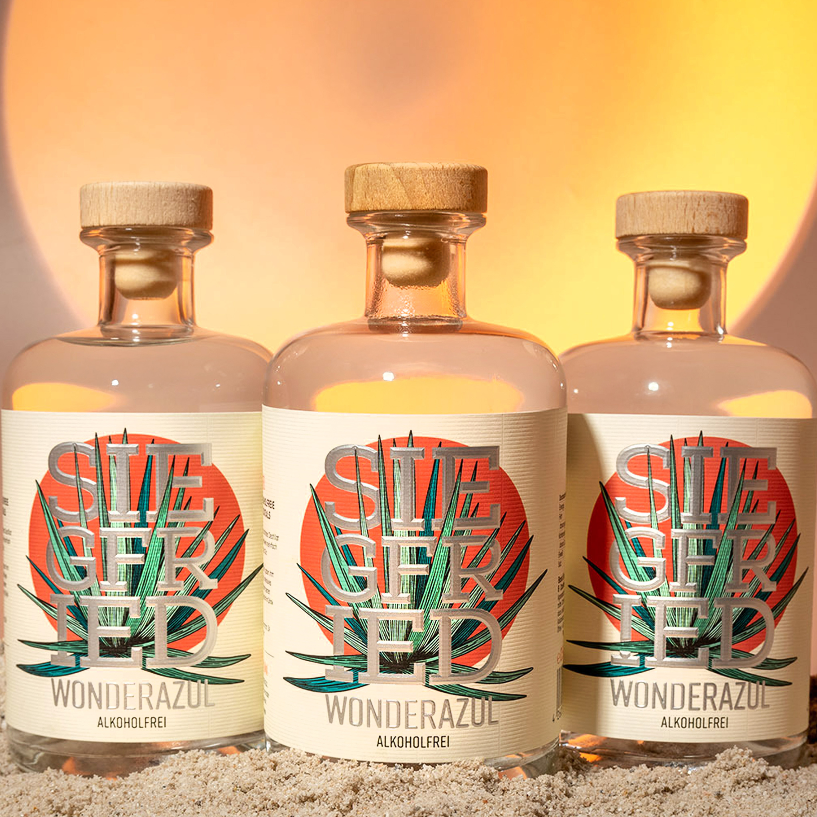 Siegfried Wonderazul Tequila Alternative Spirit 50cl 0%