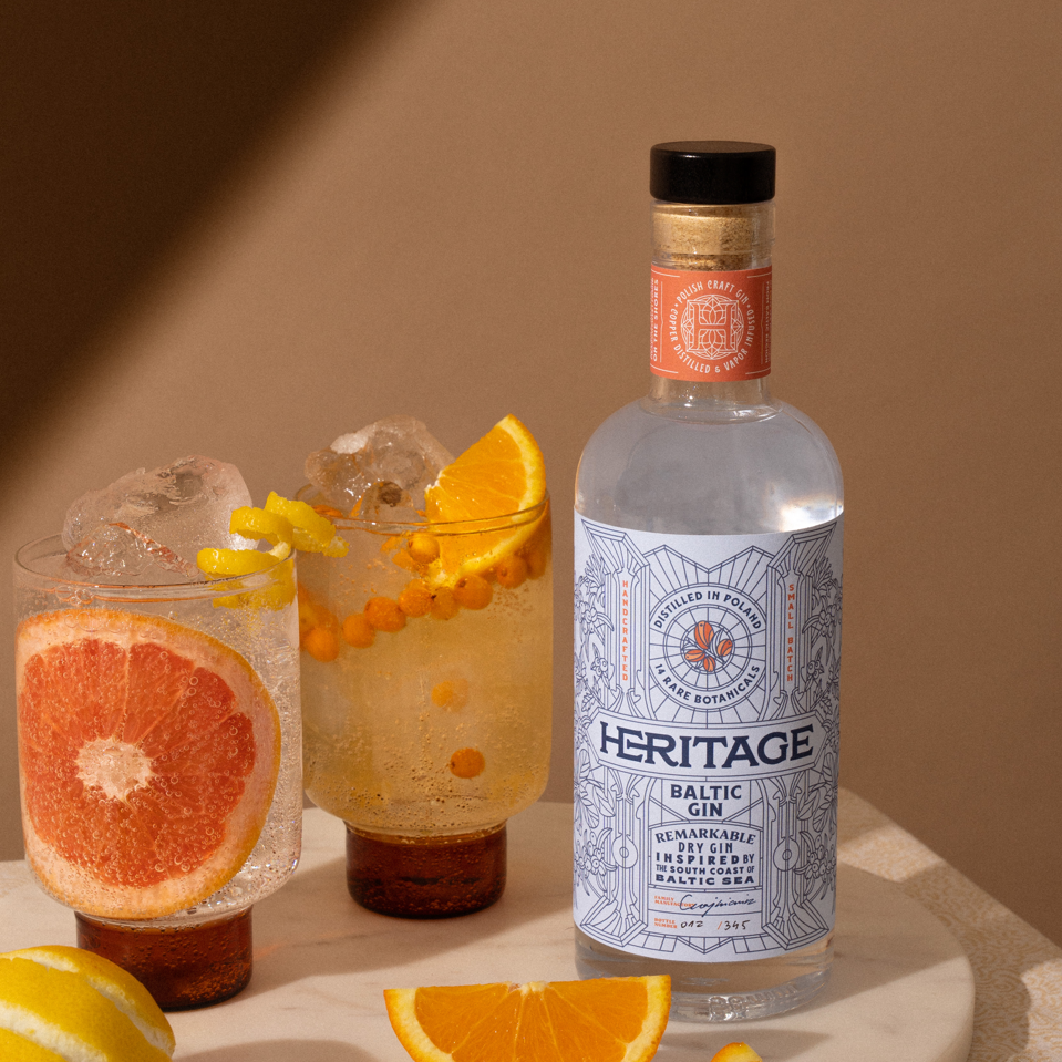 Heritage Baltic Gin 50cl 45% ABV