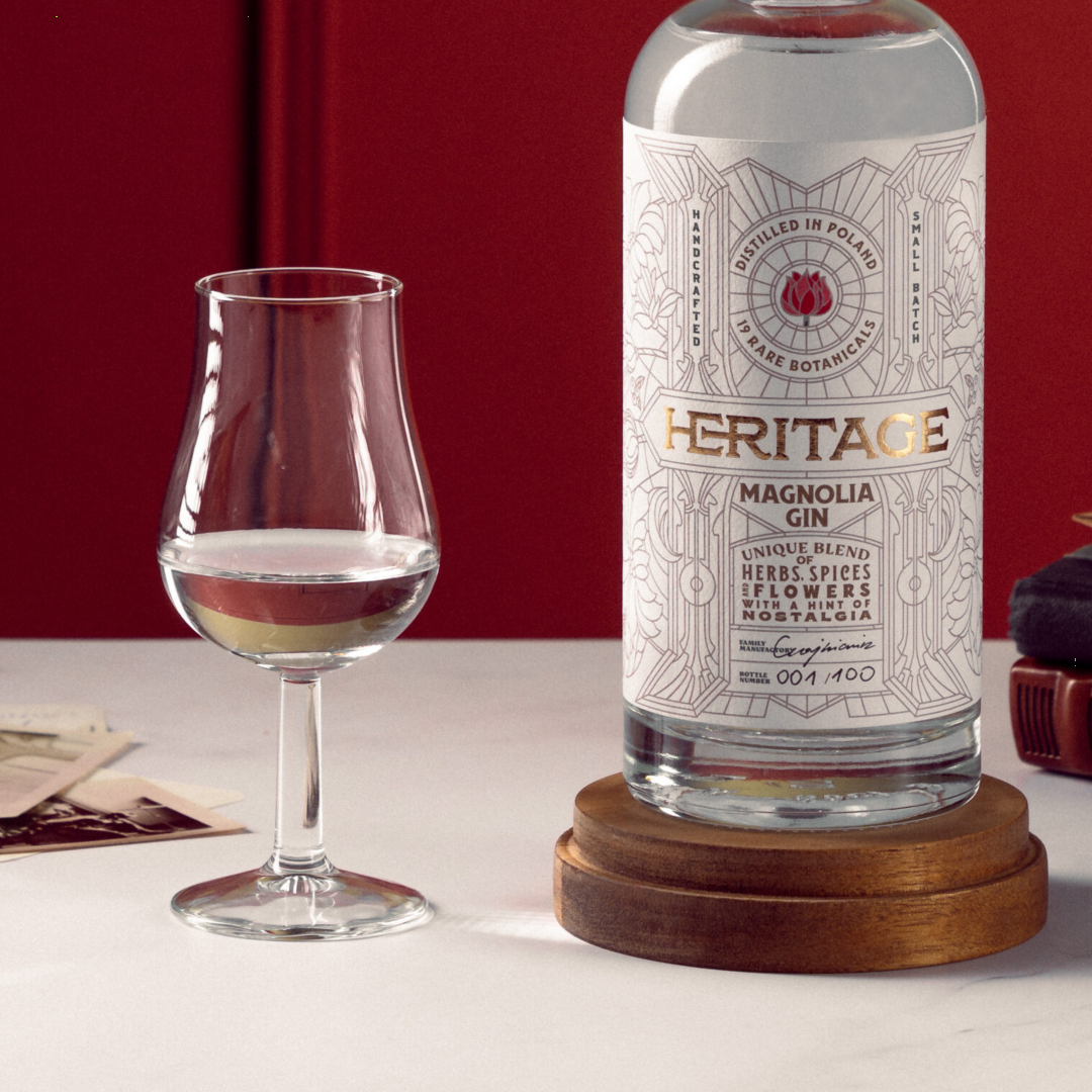Heritage Magnolia Gin 50cl 47% ABV