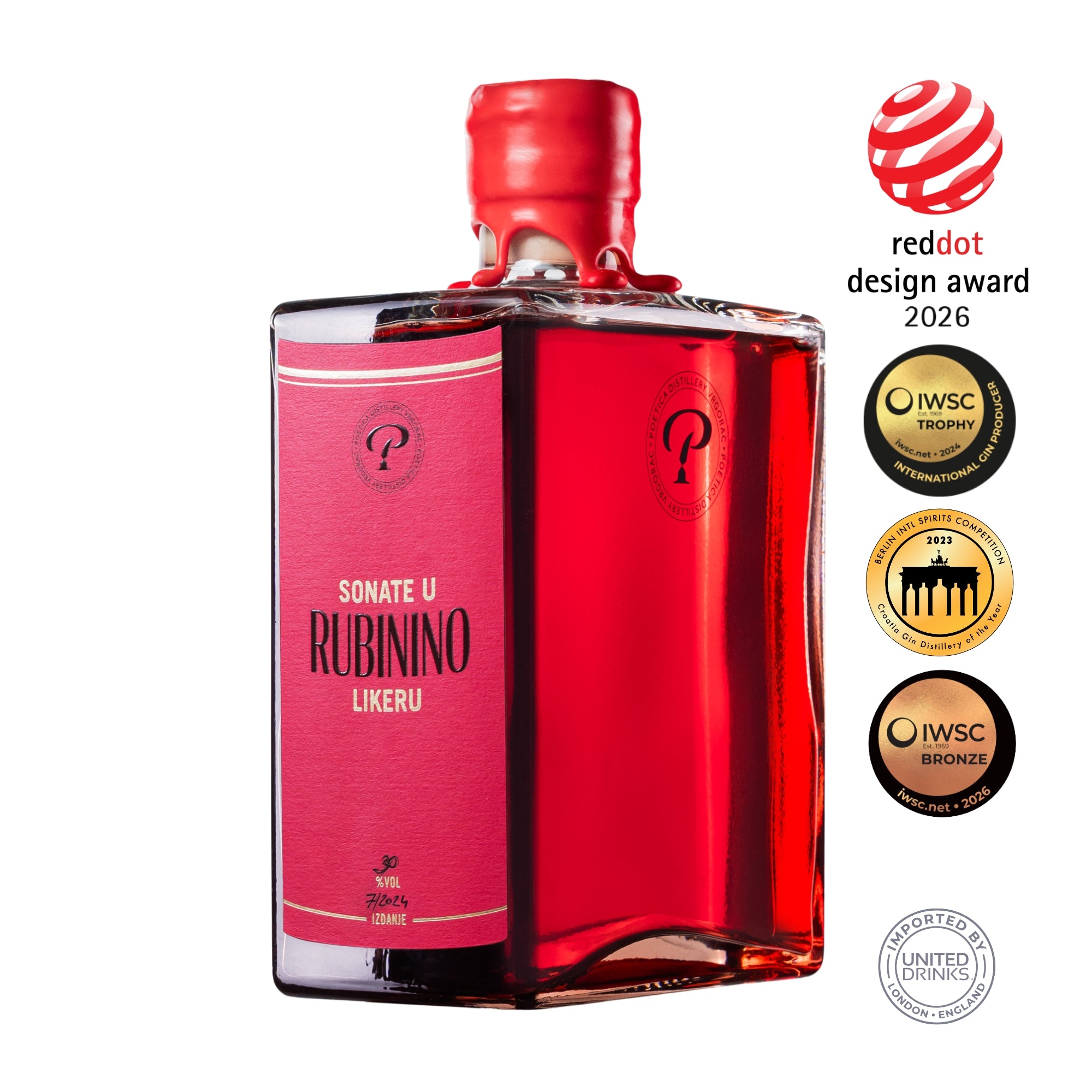 Poetica Rubinino Fruit and Herbal Liqueur