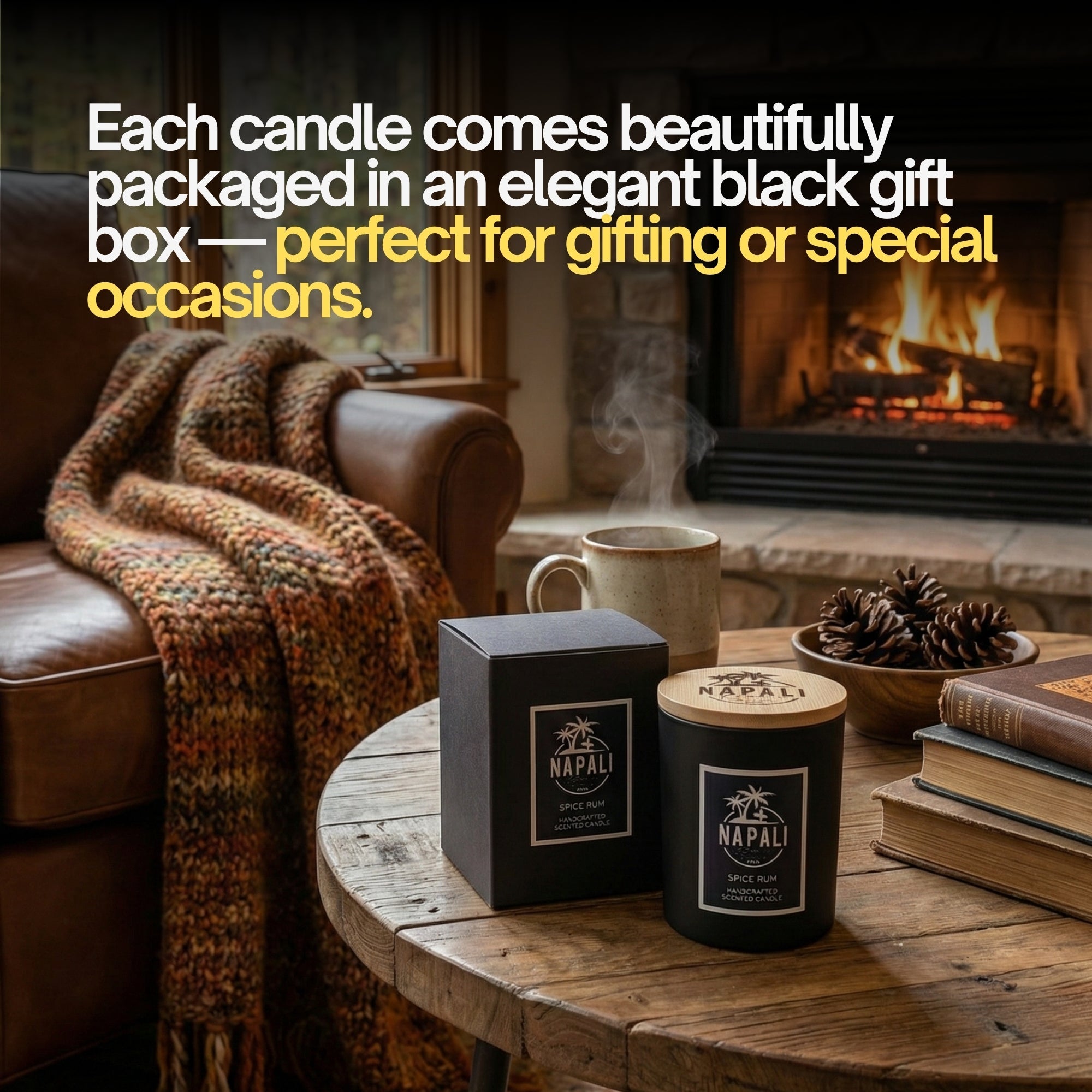 Spice Rum | Sweet Caramel · Cinnamon · Toasted Nuts · Island Spice