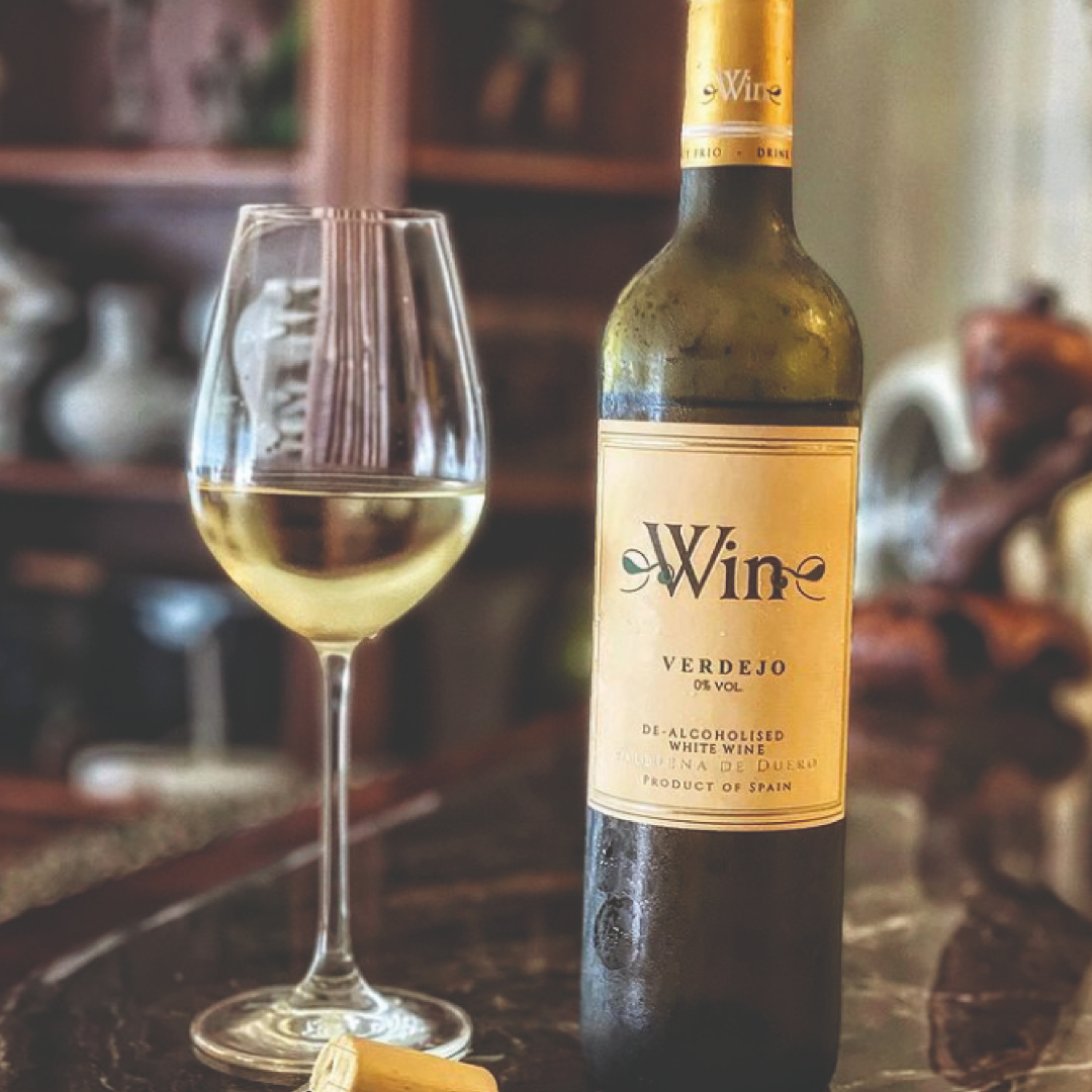 Win Verdejo Organic De-Alcoholised White Wine 75cl 0% ABV